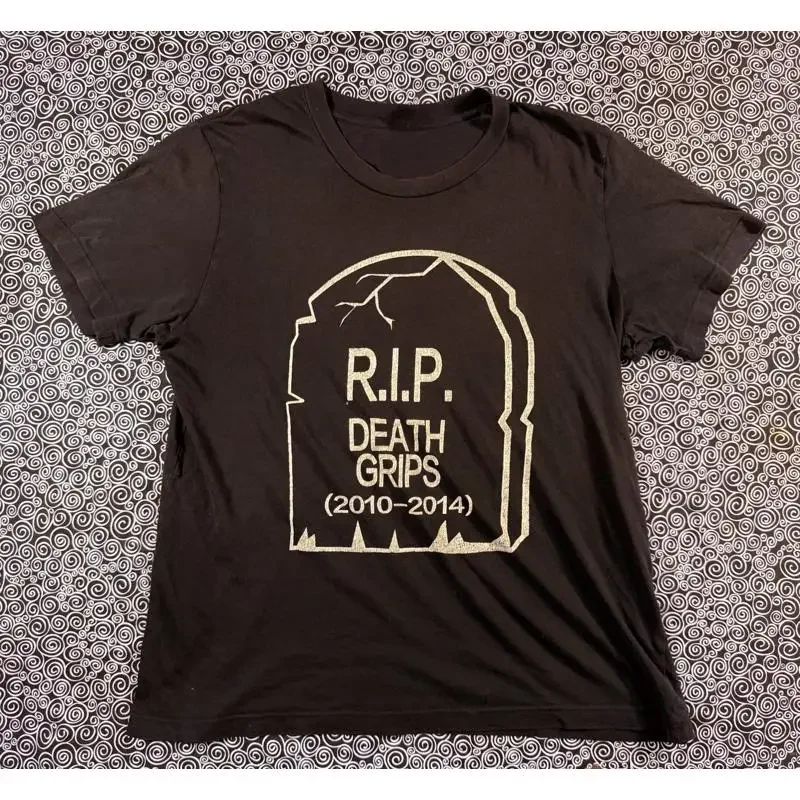 Rare Vintage Death Grips  T shirt Distressed