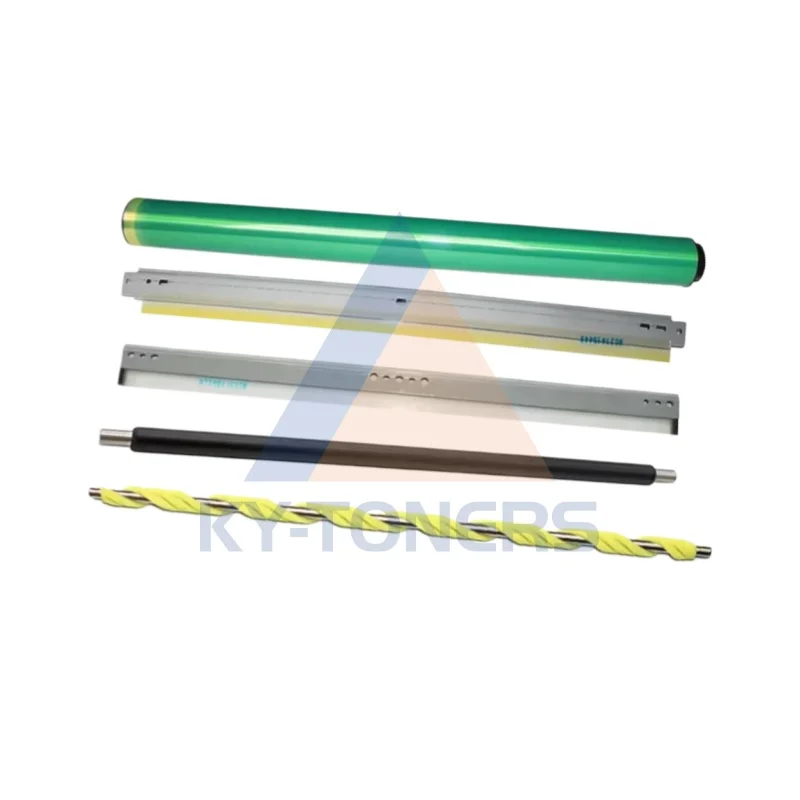 

DR-215/DR215 drum unit rebuild kit for Konica Minolta Bizhub C226 C256 C266 opc drum cleaning blade primary charge roller