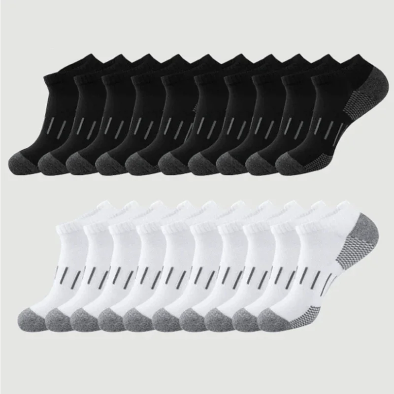 1-30 paires de chaussettes de sport de plein air unisexes, adaptées aux quatre saisons, absorbant la sueur, respirantes, Fitness, course à pied, chaussettes de loisirs pour Couple