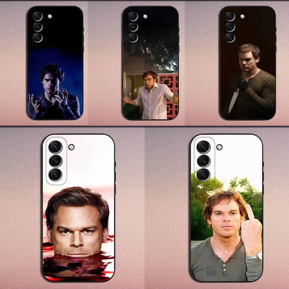 

Dexter M-Morgan Phone Case For Samsung Galaxy A20,A21s,A22,A31,A32,A52,A53,A72,73,A80 Soft Black Cover