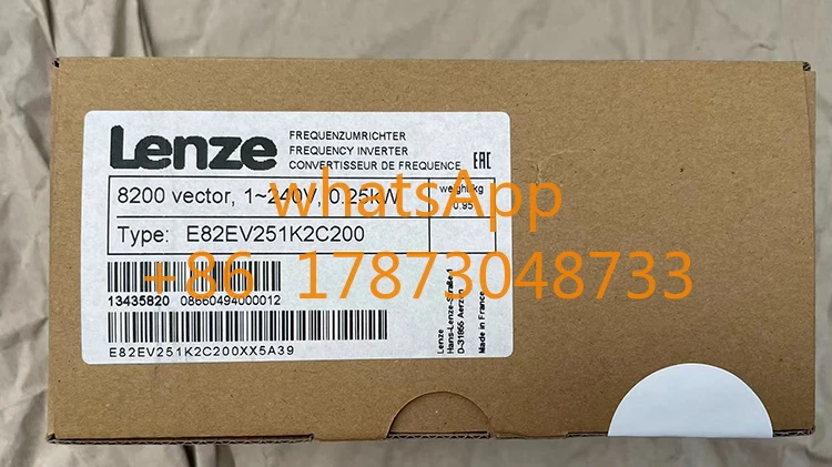 Brand New Original Lenze 8200 frequency converter E82EV251-2C  E82EV251K2C200