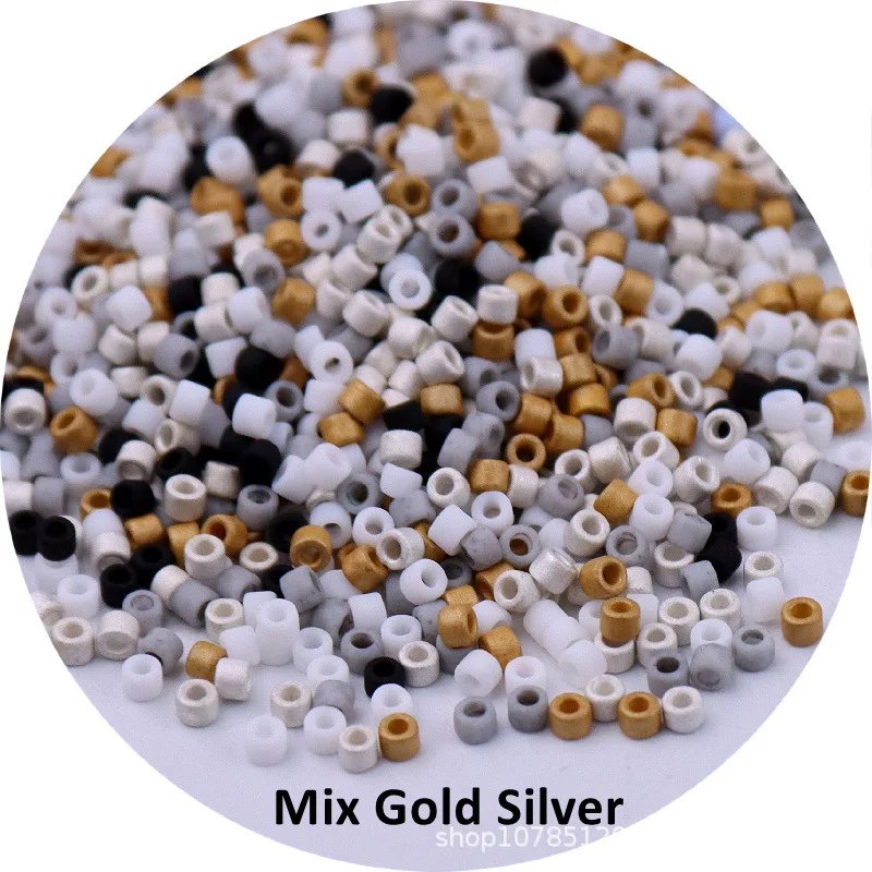 360pcs 2mm Japanese Frosted Glass Beads 10/0 Matte Uniform Spacer Seed Beads for Jewelry Making DIY Sewing Accessories