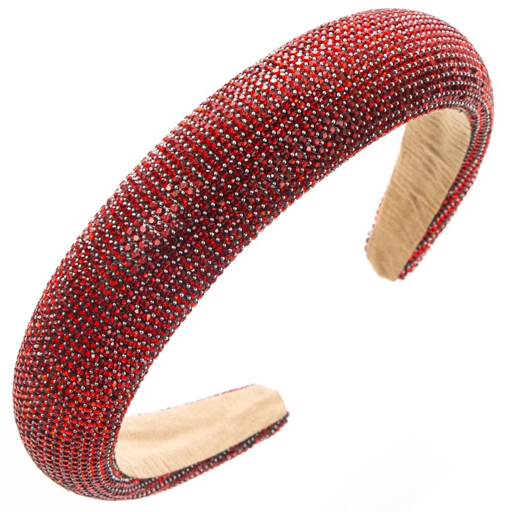 Hot Selling Hairband, New Fashion Full Of Stars, Water Diamonds, Sponge Head Band, Simple High Head Hair Accessory For Women
