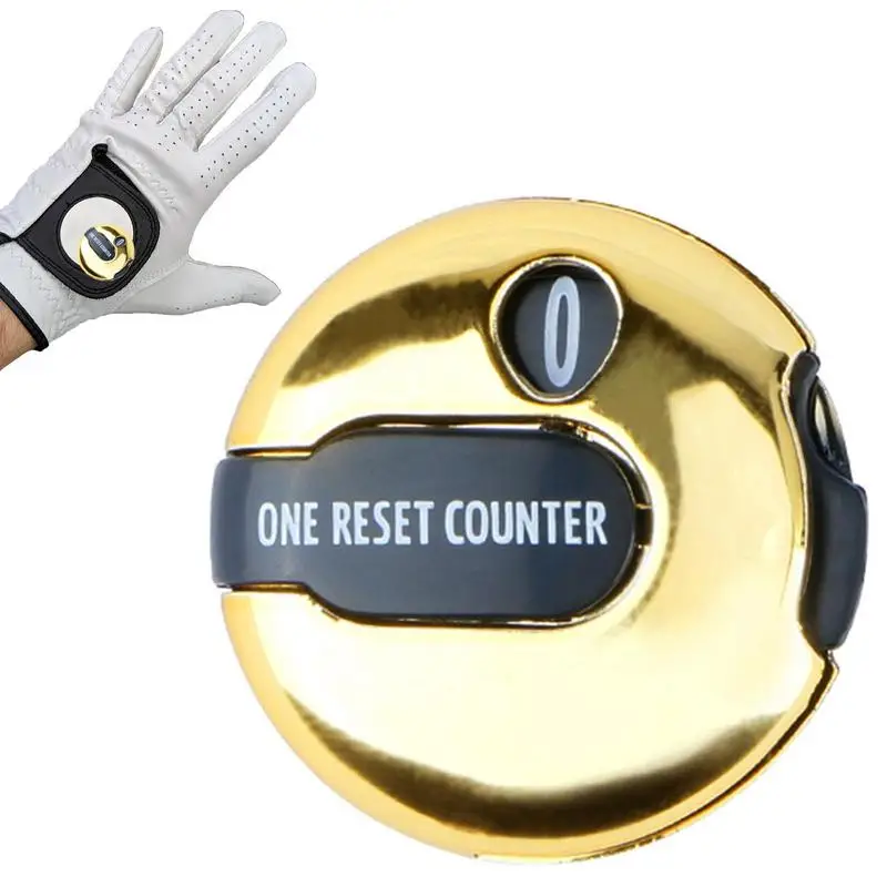 Score Counter for Golf Strokes Counter for Your Golf Mini Attachment Counters Clicker Clip to Golfers Glove Bag Hat