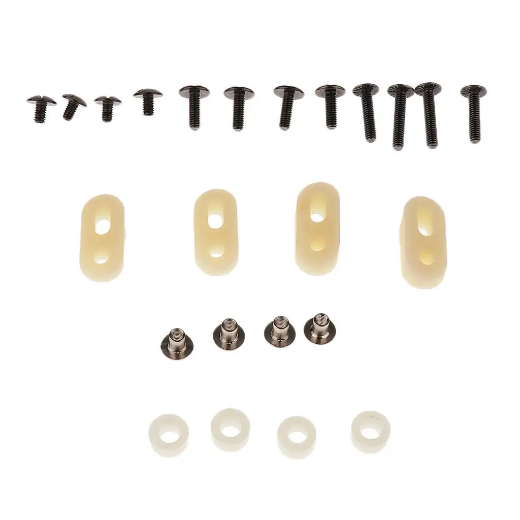 1 Pack Ice Hockey Visor Kits Accessory Including Screws Washers Nuts