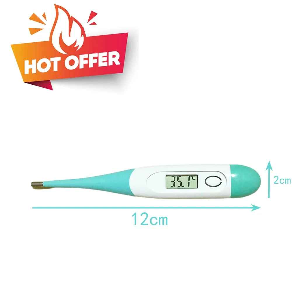 Professional for animals supplies Pet Medical Digital LED Equipment Rapid Accurate Cat Dog Horse Veterinarian Vet Thermometer
