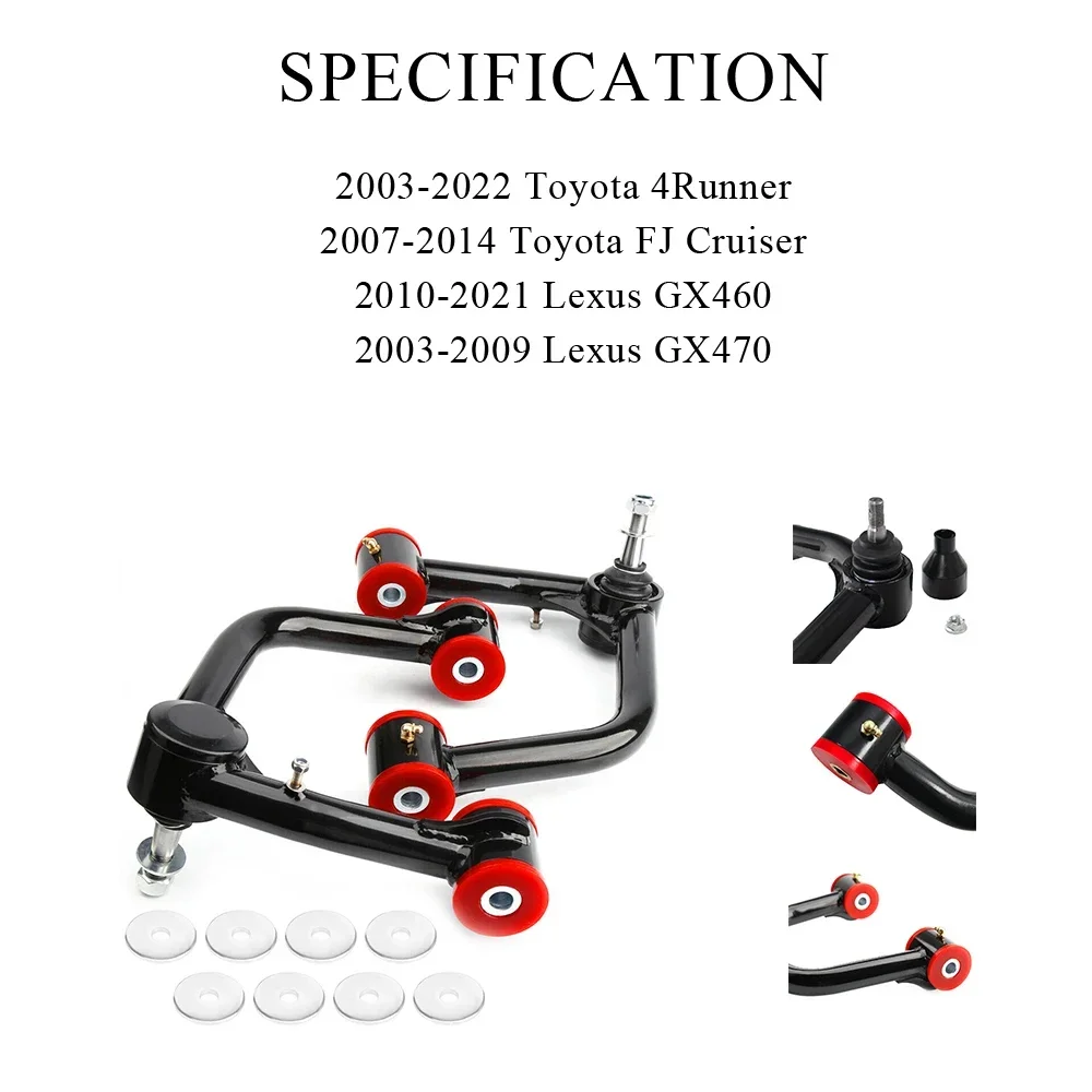2025 hot sale Auto Suspension Parts Upper Front Control Arm for 4Runner Tacoma FJ Cruiser GX470 GX460 2WD 4WD