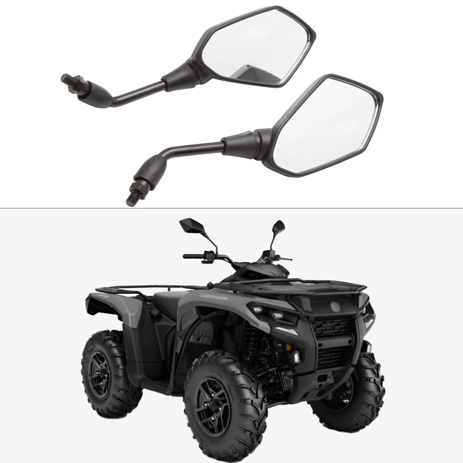 

Motorcycle Rear View Mirrors For Can-Am DS250 Outlander 500 570 650 800 850 1000