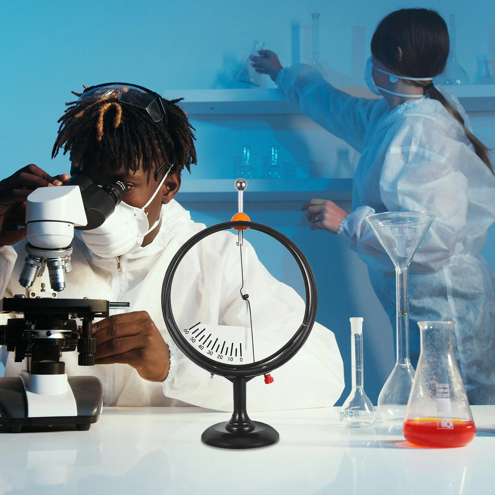 

Needle Electrometer Electricity Detection Physics Experiment Tool Science Lab Equipment Teaching Electrostatics Demonstration