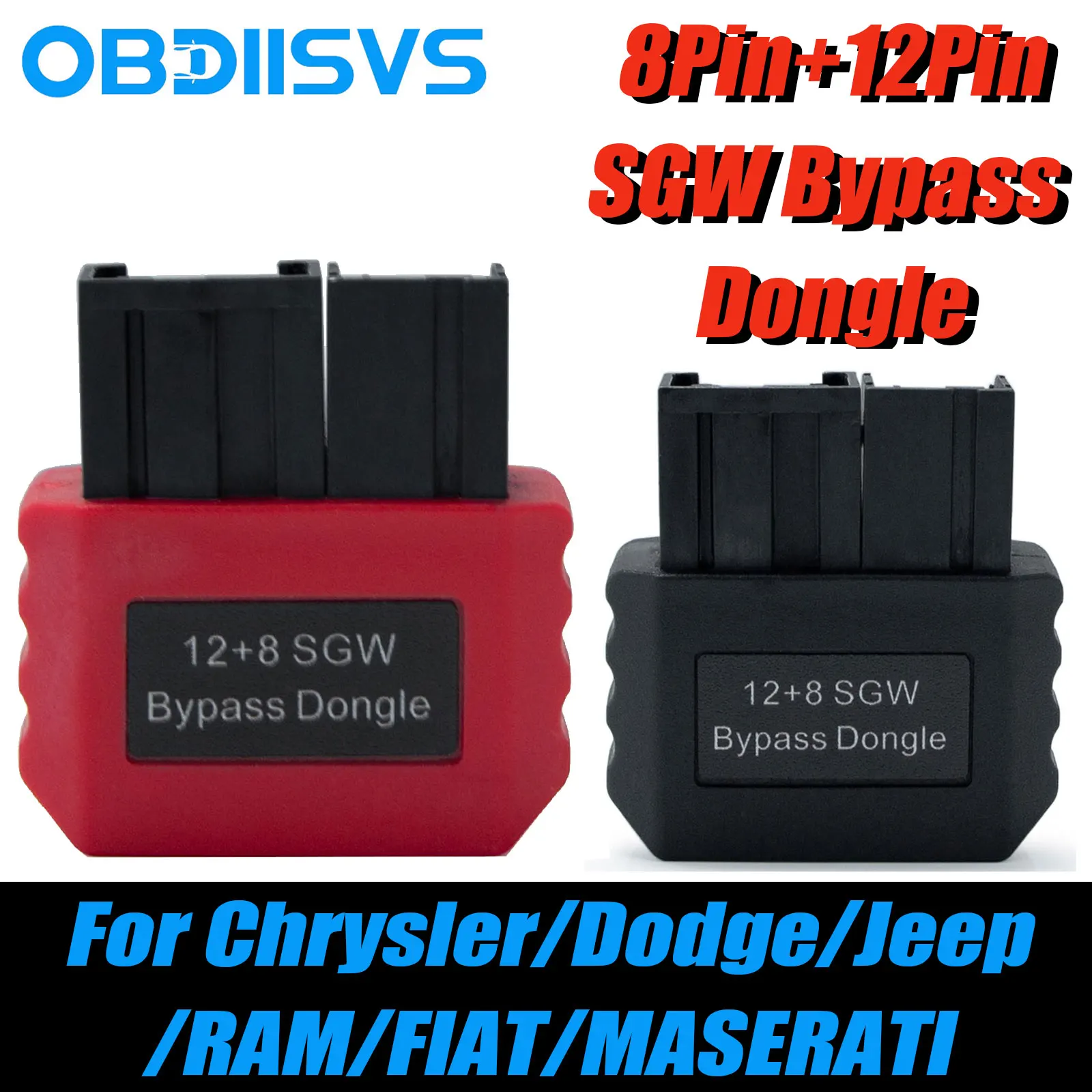SGW Bypass Dongle For Chrysler/Dodge/Jeep/RAM/FIAT/MASERATI Vehicle OBDII Security Gateway Adapter For FCA Vehicle SGW Module