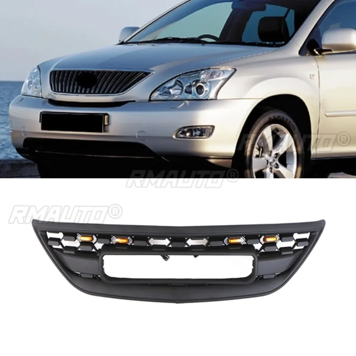 

Car Front Bumper Grill Racing Grills Car Grille for Lexus RX300 2003-2005 Body Kit Car Accessories