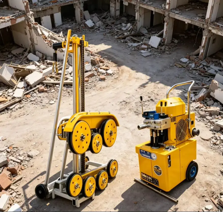 Factory Wholesale Portable Diamond Wire Rope Saw High Quality Hydraulic Chain Saw Stone Cutting Machine For Cutting Granite