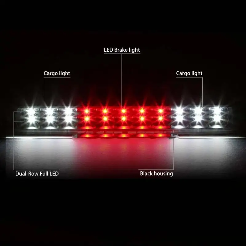 LED Third Brake Light With Super Bright LEDs And Waterproof Design Perfect For Pickup Trucks SUVs Rear Signal Upgrade
