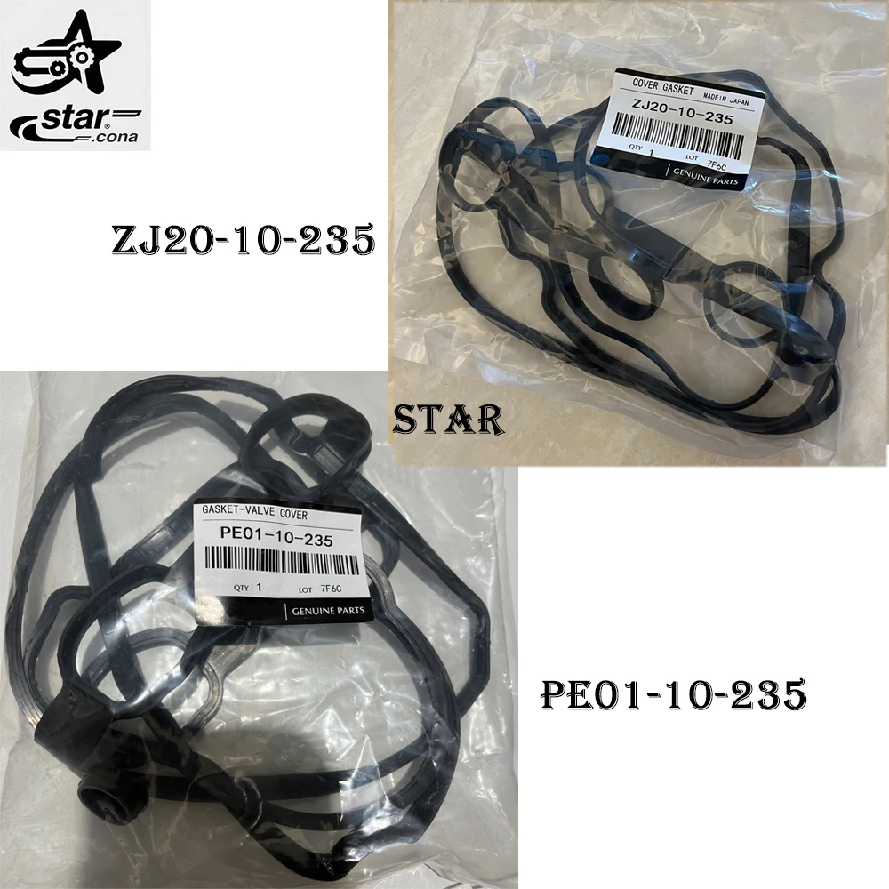 

Set(8) 4*PE01-10-235+4*ZJ20-10-235 new Mazdaa 3 CX-3 CX-5 CX-30 OEM Genuine Engine Head Cover Gasket high quality