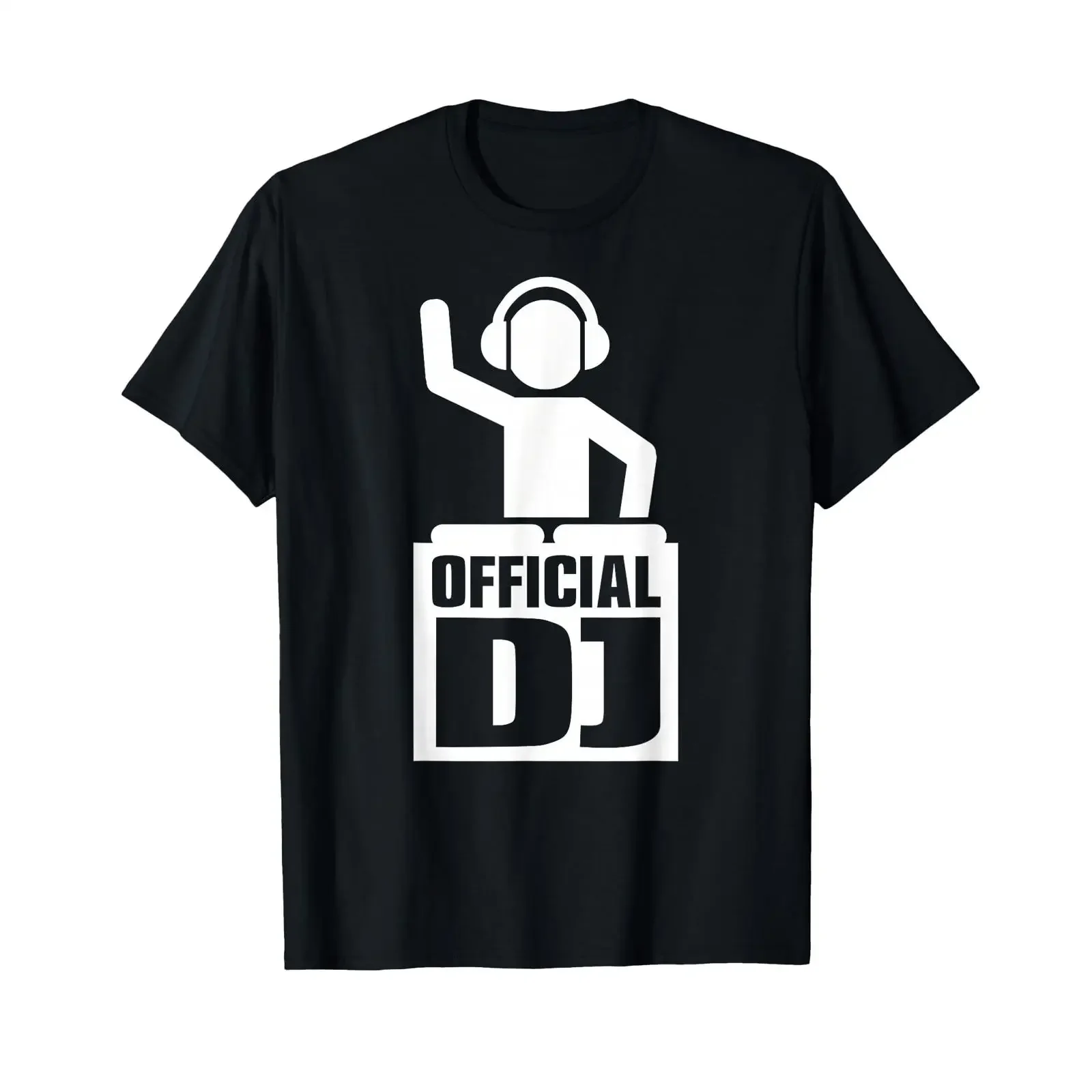 Offizielles DJ-T-Shirt, Vintage-Look, gewaschene Grafik, dehnbar, Unisex, atmungsaktiv, modisch, stilvoll, Herren-Designer-Kleidung, weich, vielseitig einsetzbar.