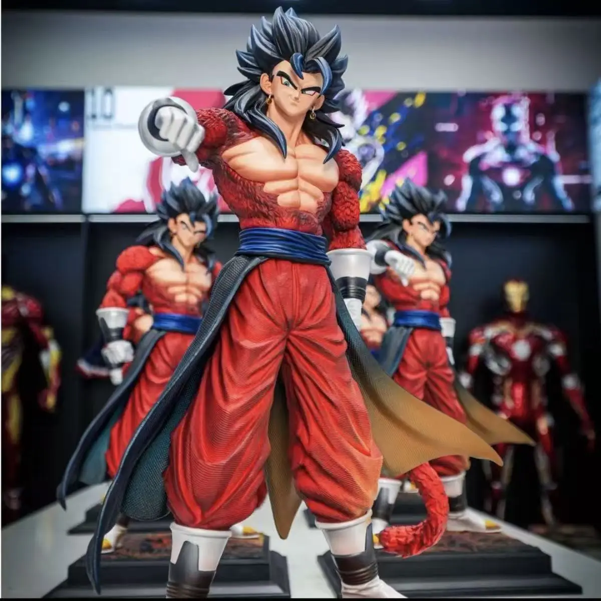 Jt Statue Dragon Ball Z Ssj4 Vegito Figure Super Saiyan 4 Vegetto Action Figures Collection Mode Toys Gifts