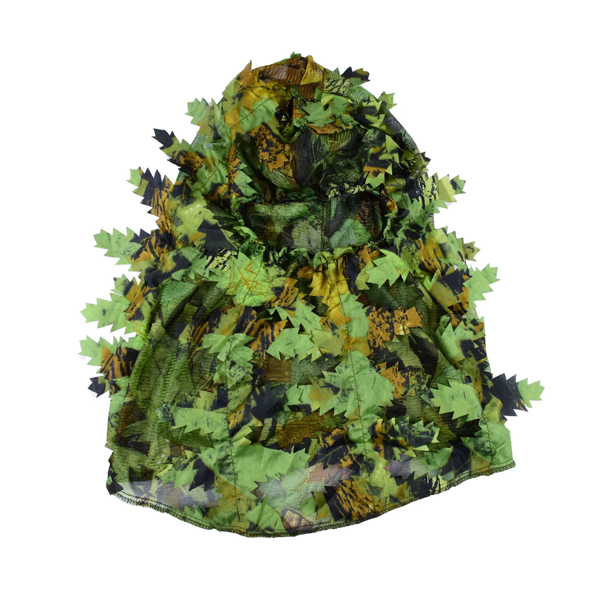 NUOVO Ghillie Camouflage 3D Maschera a pieno facciale Foglie d'acero Bionic Jungle Copricapo Berretto tattico Turchia Camo Hunter Accessori per la caccia