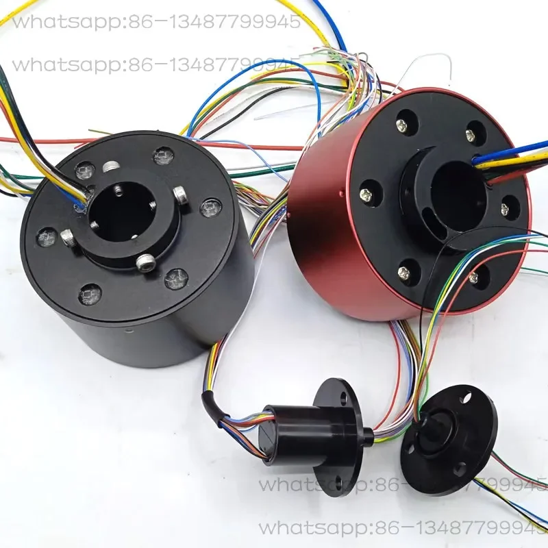 Conductive Slip Ring 50mm Hole-60mm Hole Rotary Conductive Ring 360 Rotary Electrical Connector