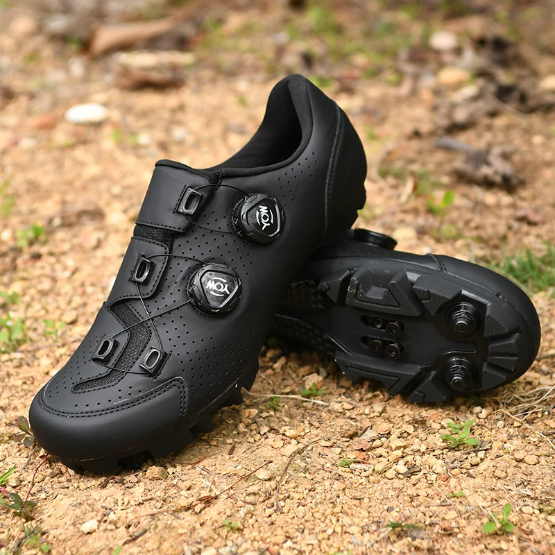 Cycling Sneaker MTB Men Sports Dirt Bike Shoes SPD Pedal Mountain Bicycle Footwear Speed Racing Man Flat Off Road Cycling Shoes