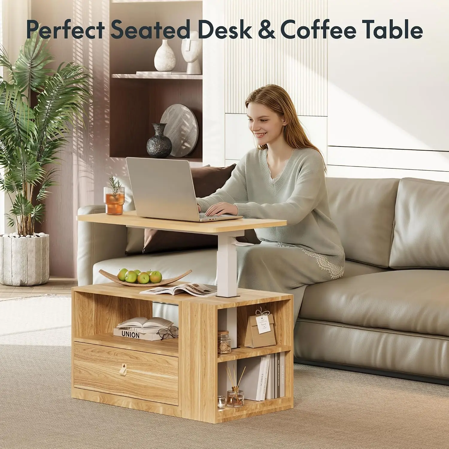 Mobile Office Drawer Cabinet Storage Workstation Computer Desk, Customized