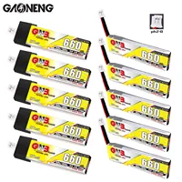 5PCS Gaoneng GNB 660mAh 3.8V 1S 90C/180C HV 4.35V Light Weight Lipo Battery PH2.0 Plug For Emax Tinyhawk Kingkong LDARC TINY7