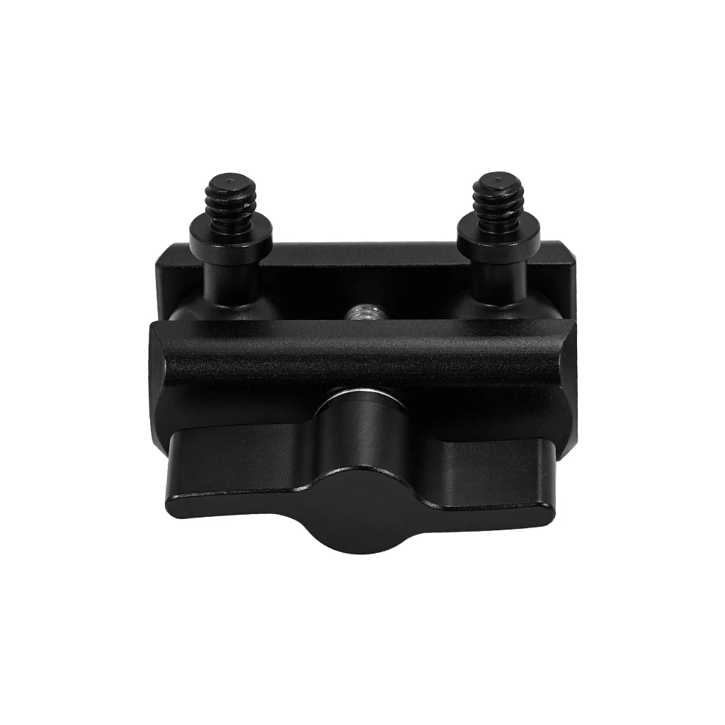 Aluminium-Doppelsockel-Arm-Verlängerungshalterung für 17 mm Kugelkopf-Clip-Halter, Lichtklemme für RAM für Gopro 13 12 Insta360 X4 Kamera – Detail 11
