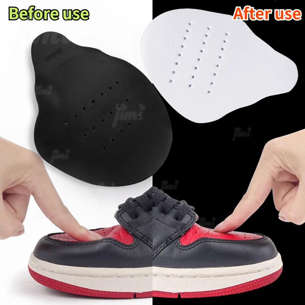 1Pair Shoe Head Anti Crease Protector for Casual Sneaker Anti Wrinkle Shoe Toe Caps Support Stretcher Expander Shoes Protection