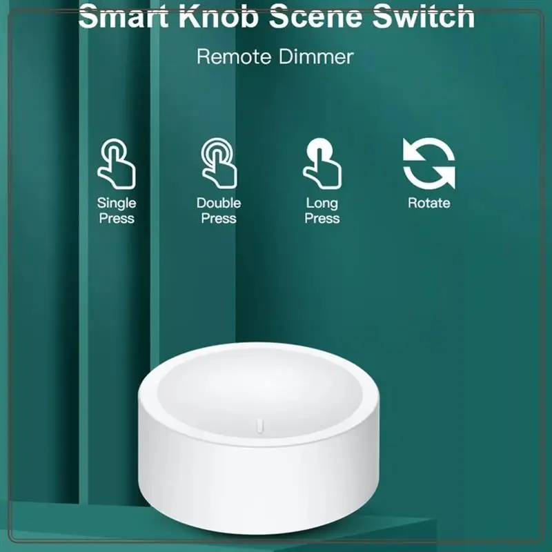 موثوقة-Tuya Zigbee مفتاح مقبض ذكي لاسلكي المشهد التبديل زر تحكم بطارية تعمل بالطاقة أتمتة السيناريو الحياة الذكية Ap
