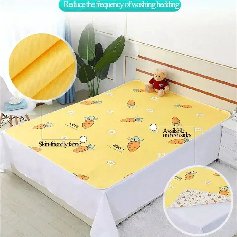 Alfombrilla reutilizable para cambiador de bebé, colchón de pañales, sábanas de cama para recién nacido, almohadilla de cambio portátil impermeable,