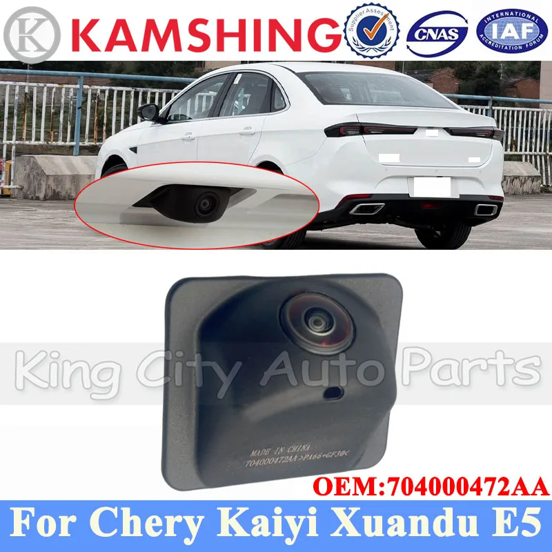 

CAPQX Rear Tail Camera Assembly For Chery Kaiyi Xuandu E5 Rear Reversing Camera Rear Tailgate Camera 704000472AA
