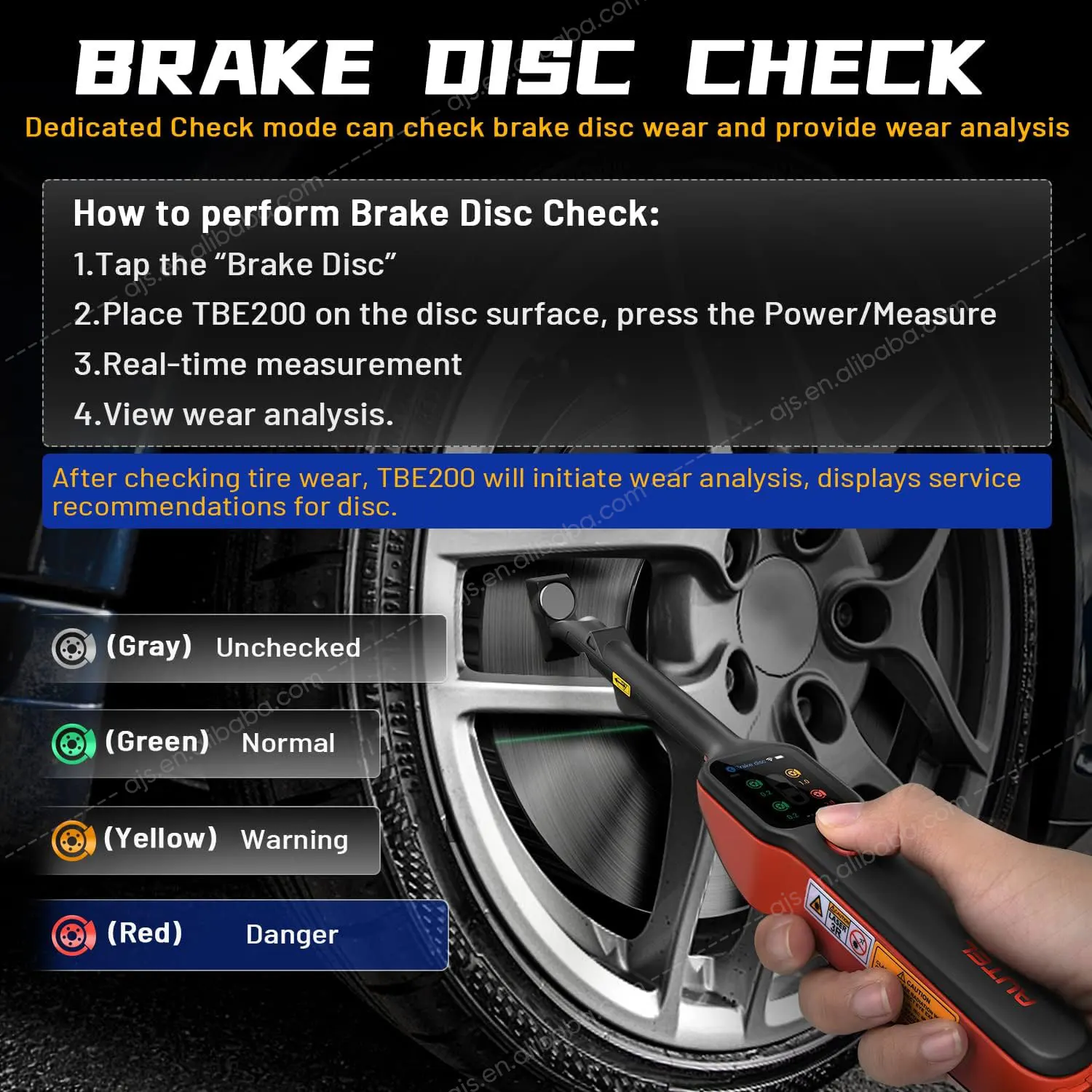 Рисунок 5 - Autel MaxiTPMS TBE200 E Универсальный