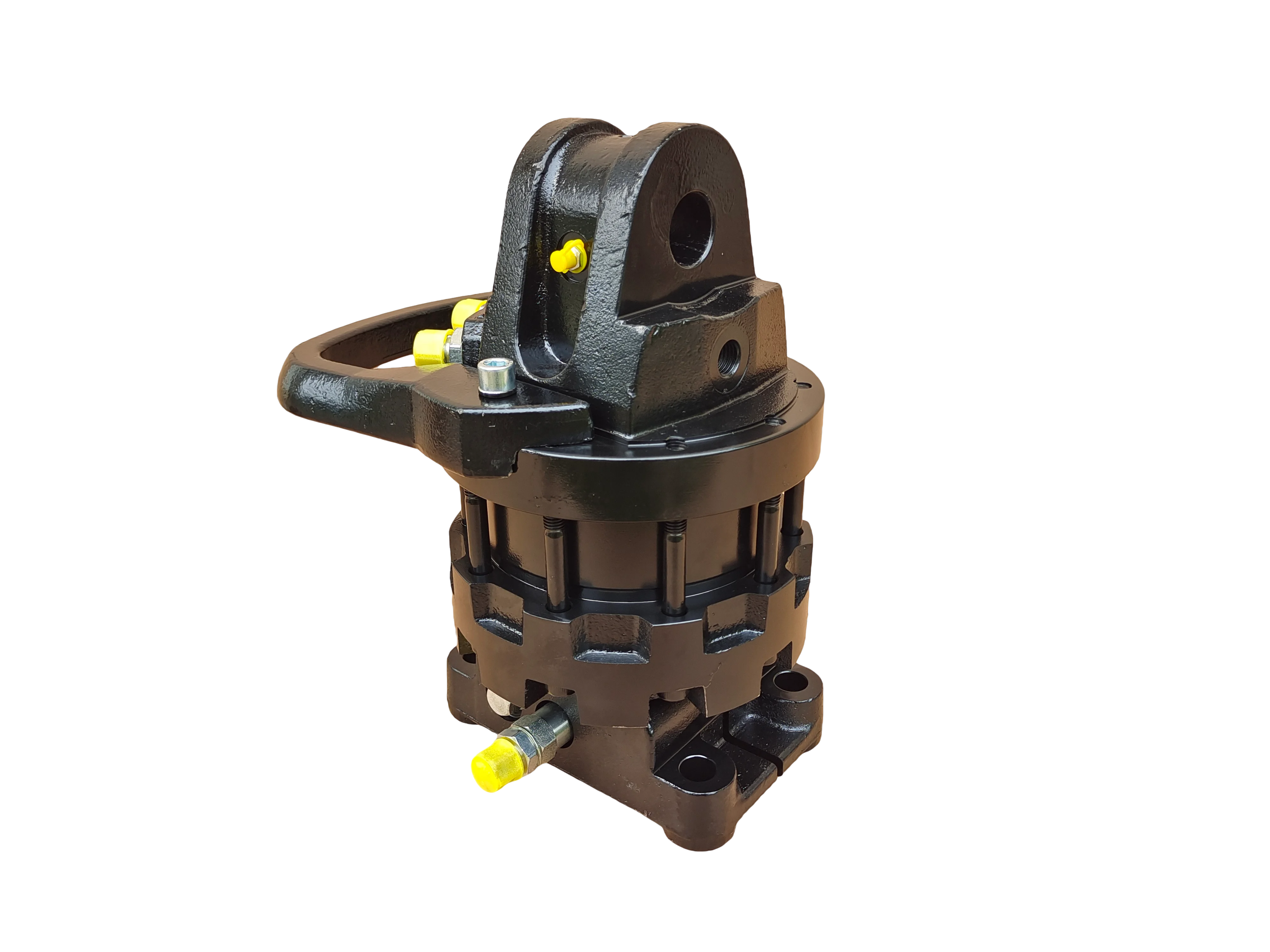 سجل تحميل ملحقات الرافعة الهيدروليكية Grapple Rotator 5 طن الغابات حفارة الدوار