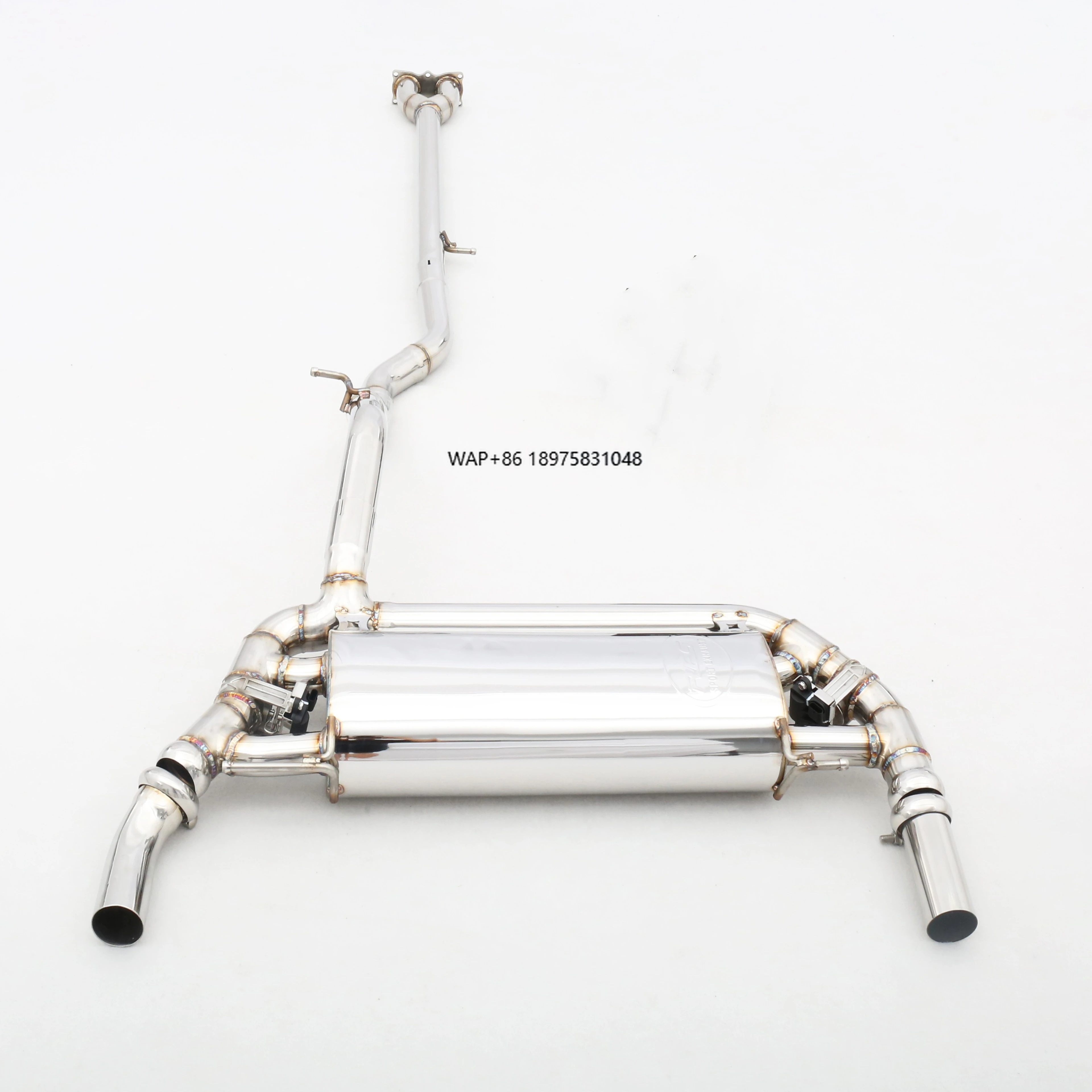 

Custom 304 Stainless Steel/Titanium Valved Exhaust System Designed Specifically for S60/V60/XC60 T5/T6 2.0T Vehicles