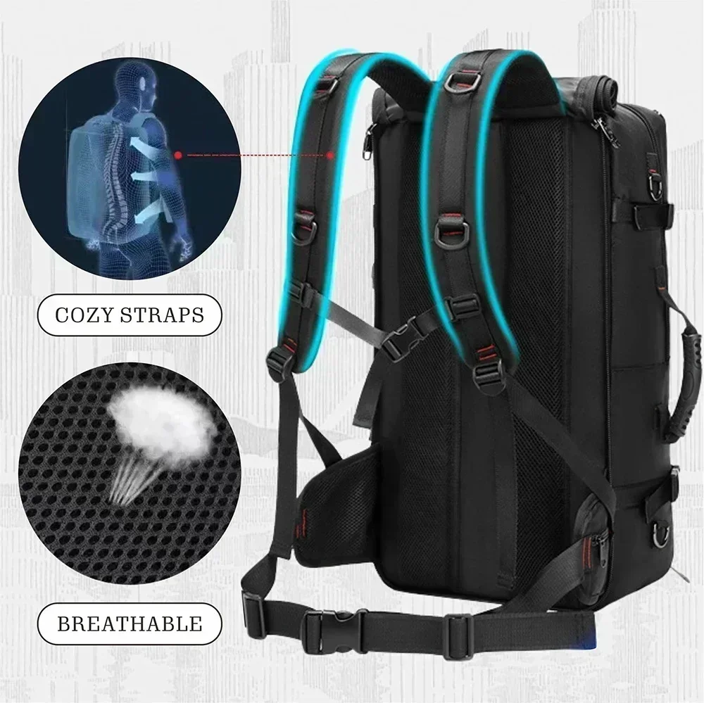 MILITARY New Travel Backpack Laptop Bag Multifunctional Waterproof Anti Theft Bag Outdoor Large Capacity Backpack Mochila