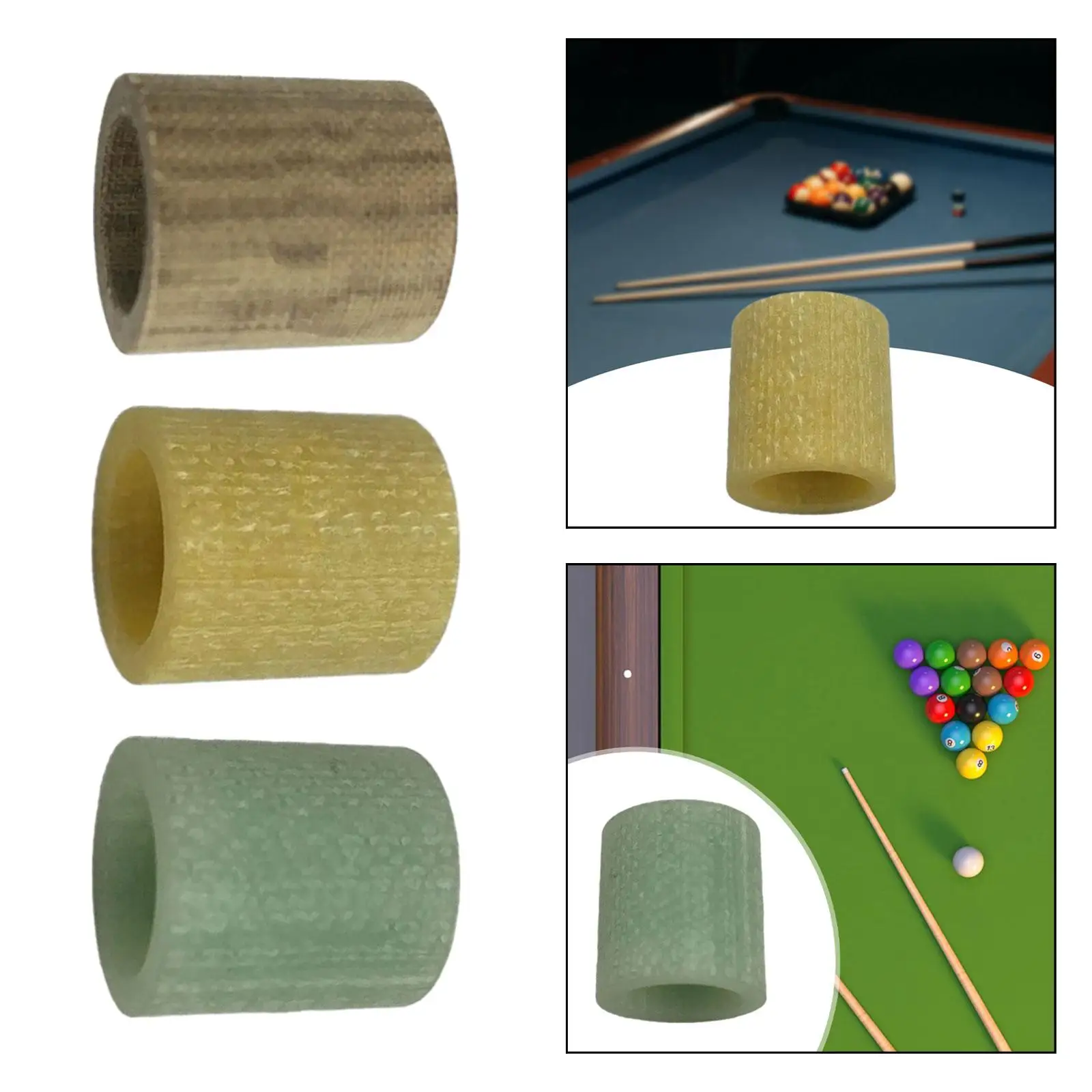 

High Quality Pool Cue Ferrule Easy Installation Durable Snooker Repair Parts for Billiard Cue Accessories