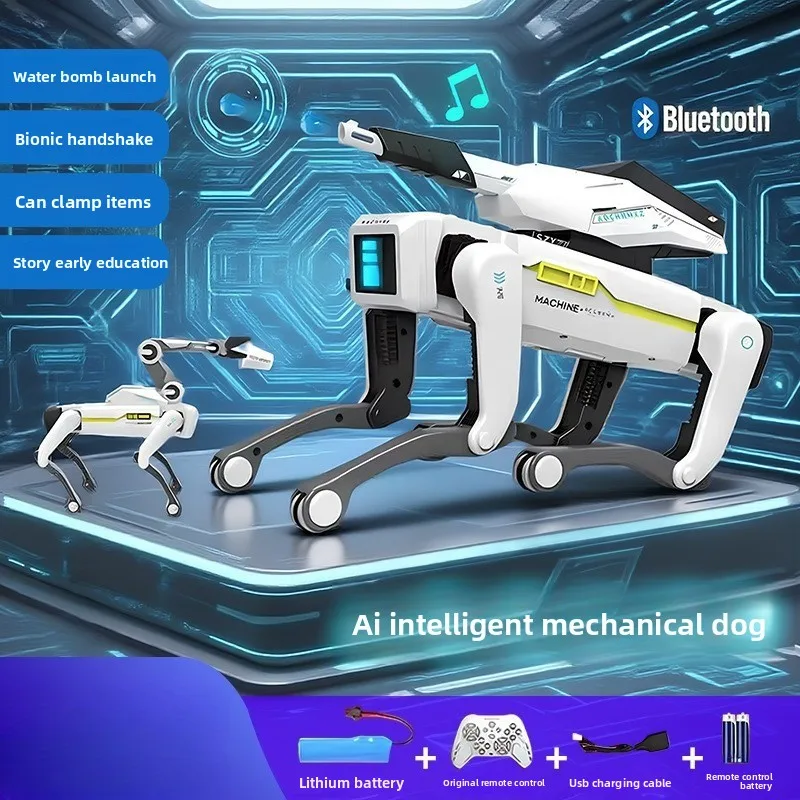 

Умный захват робот-собака, маленький мальчик, радиоуправляемый искусственный интеллект, биомиметическая игрушка, собака, детская головоломка, клуб раннего образования, танцевальная музыкальная игрушка, подарок для мальчика
