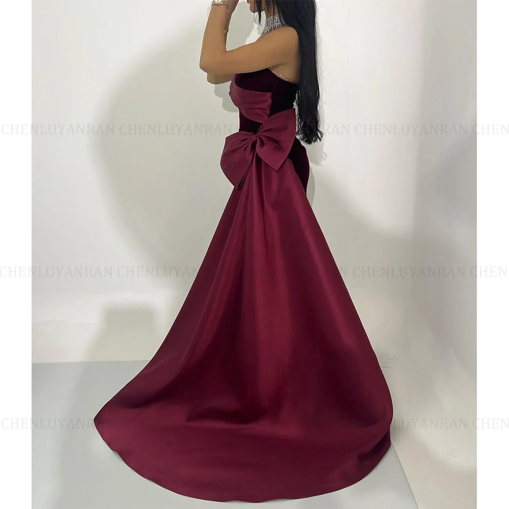 MOLISA Fashion Saudi Arabia Formal Occasion Dresses 2024 Mermaid Sweetheart Prom Dress Bow Sexy Long Evening Gown فساتين الحفلات