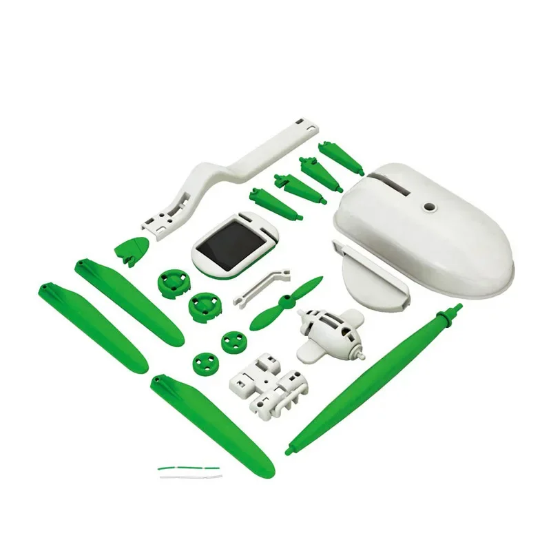 Nuovi giocattoli fai da te 6 IN 1 Kit robot fai da te ad energia solare educativo auto elettrica ragazzi giocattolo regalo per bambini