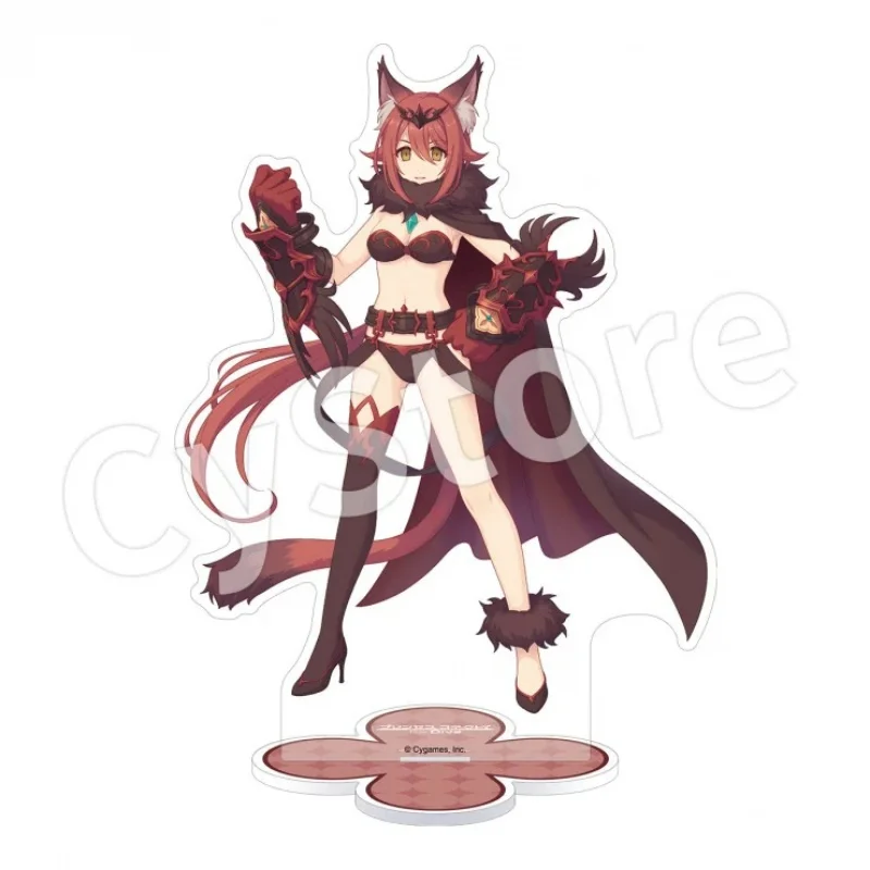 Princess Connect! Re:Dive 15CM Double Sided Printed Anime Acrylic Stand with Base Cartoon Figure Desk Decor Keychain