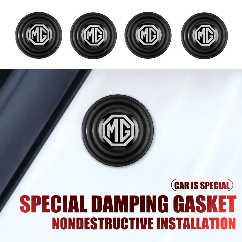 ل موريس المرآب MG MG5 MG3 MG4 MG6 EV X-Power Hector GT HS باب السيارة عازلة المضادة للصدمات حامي غطاء الوسادة ملصق الملحقات #1