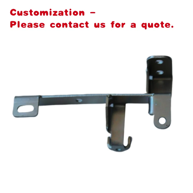 custom.Custom OEM Sheet Metal Fabrication Precision Industrial Bending Stainless Steel Metal Hooks Gutter Bracket