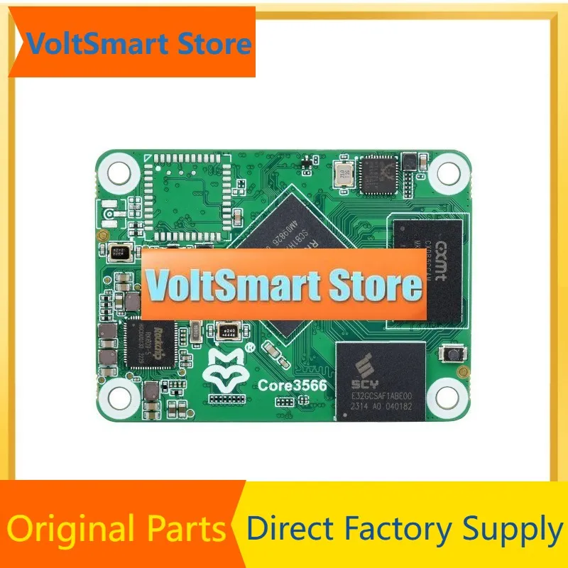 VoltSCore3566 Module, Rockchip RK3566 Quad-core Processor, Compatible With Raspberry Pi CM4, Options For RAM / EMMC/ Wireless