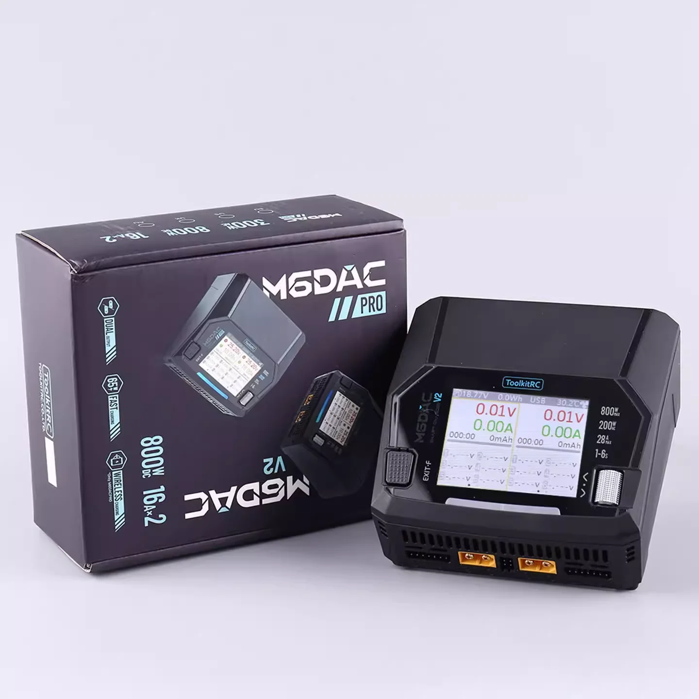 ToolkitRC M6DAC V2 / Pro Dual - Toolkitrc M6Dac Smart Charger review and price