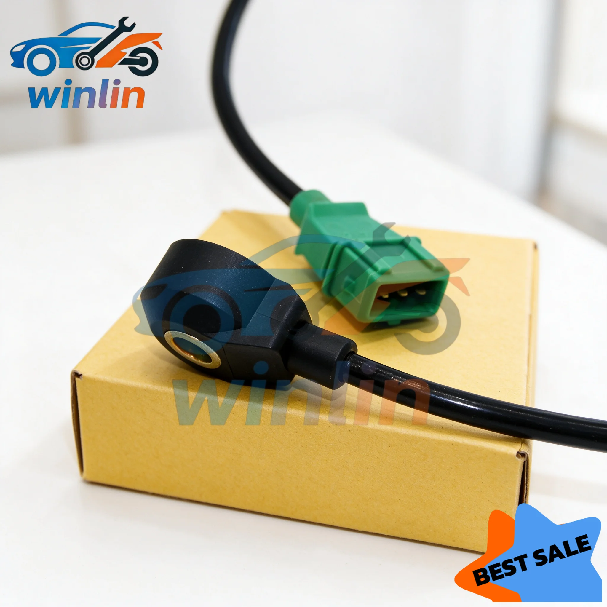 OEM Knock Sensor for VW Corrado Golf 2 3 4 Jetta Passat Polo Scirocco Vento 054 905 377 A/H 054 905 377A 054 905 377H