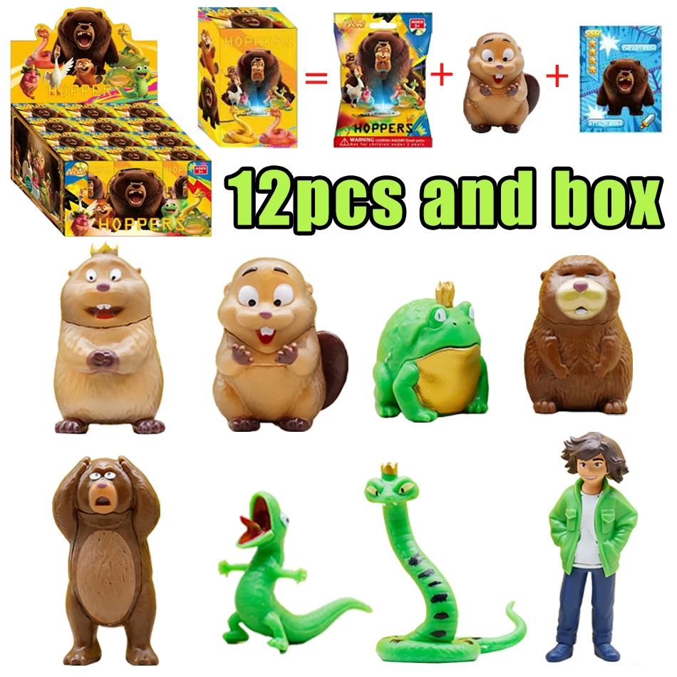 

НОВИНКА! Серия 2026 Beaver Transformation Plan: Прекрасная фигурка Хопперса, модель из фильма, игрушка, подарок для детей, таинственная коробка