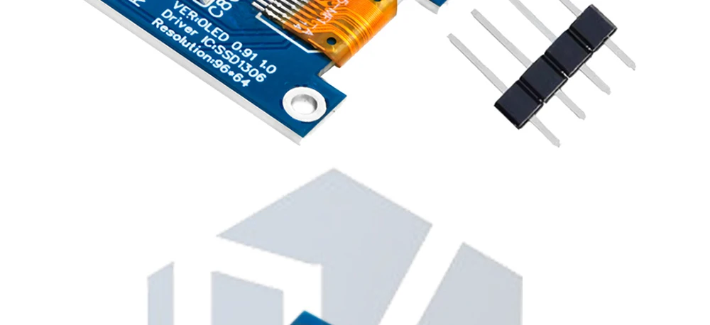 1~10PCS 0,91 Zoll OLED-Modul 0,91' Weiß Blau Gelb OLED 128X32 OLED LCD LED-Anzeigemodul 0,91' IIC-Kommunikation EGBO – Detail 15