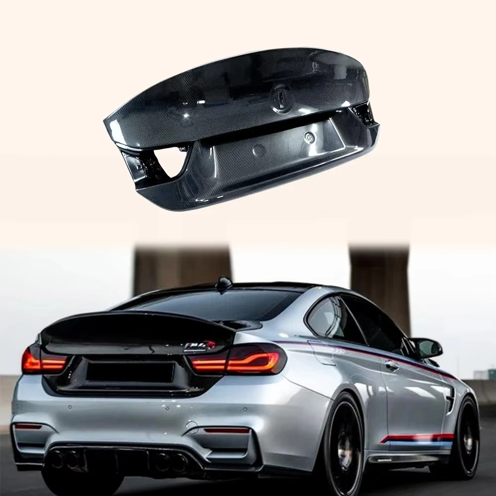 

Совершенно новый для BMW F82 M4 2014-19 Coupe Carbon CS стиль задняя крышка багажника Ductail