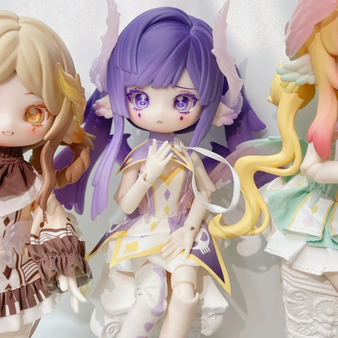 Penny'S Box Luluya Symphonic Poem 1/8 Bjd صندوق أعمى عمل الشكل صندوق غامض Kawaii أنيمي دمية مفاجأة حقيبة فستان الدمى لعبة