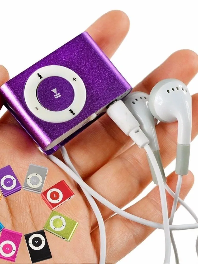 Mini lecteur multimédia étanche baladeur miroir 3.5mm Sport MP3 Clip MP3 lecteur MP3 lecteur de musique