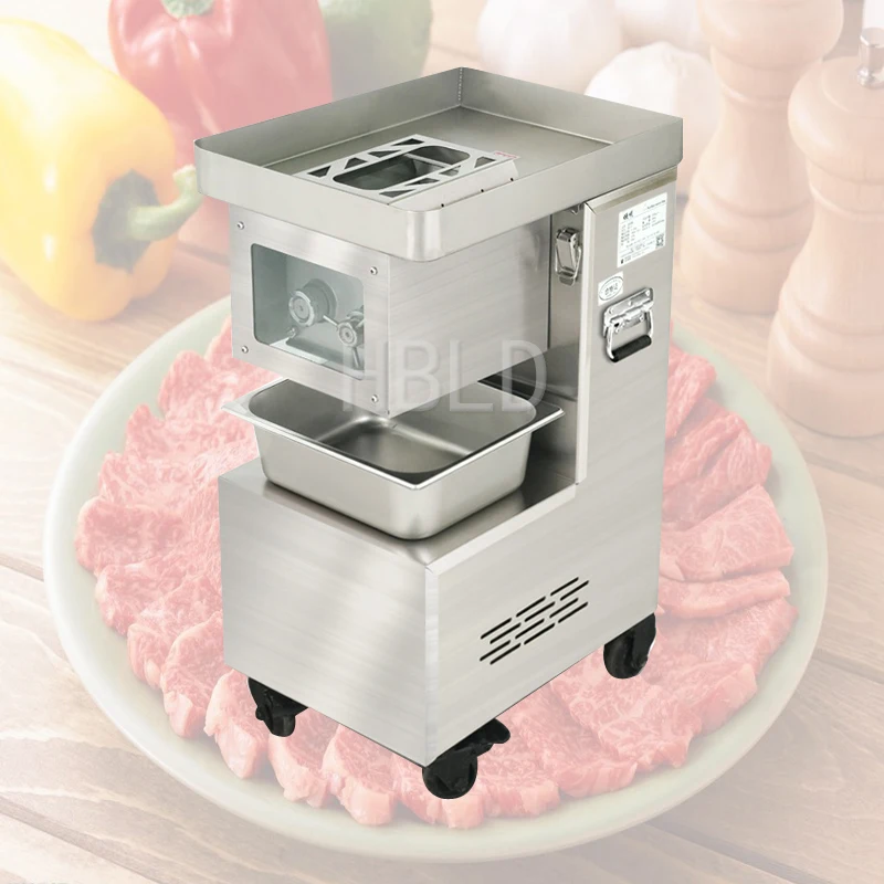 

Efficient Slicing Vertical Stainless Steel Meat Cutter, Commercial Small Vegetable Shredder